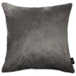 Load image into Gallery viewer, McAlister Textiles Charcoal Grey Crushed Velvet Cushions Cushions and Covers Cover Only 43cm x 43cm