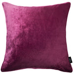 Load image into Gallery viewer, McAlister Textiles Fuchsia Pink Crushed Velvet Cushions Cushions and Covers Cover Only 43cm x 43cm