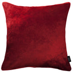 Load image into Gallery viewer, McAlister Textiles Wine Red Crushed Velvet Cushions Cushions and Covers Cover Only 43cm x 43cm