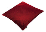 Load image into Gallery viewer, McAlister Textiles Wine Red Crushed Velvet Cushions Cushions and Covers