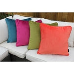Load image into Gallery viewer, McAlister Textiles Matt Lime Green Velvet Cushion Cushions and Covers