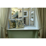 Load image into Gallery viewer, McAlister Textiles Tapestry Bluebell Floral Cushion Cushions and Covers