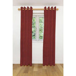 Load image into Gallery viewer, McAlister Textiles Herringbone Red Curtains Tailored Curtains