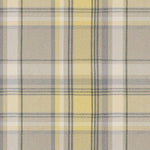 Load image into Gallery viewer, McAlister Textiles Heritage Yellow + Grey Tartan Curtains Tailored Curtains