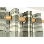 Load image into Gallery viewer, McAlister Textiles Heritage Charcoal Grey Tartan Curtains Tailored Curtains