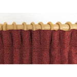 Load image into Gallery viewer, McAlister Textiles Herringbone Red Curtains Tailored Curtains