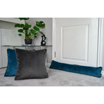 Load image into Gallery viewer, McAlister Textiles Matt Charcoal Grey Velvet Cushion Cushions and Covers