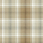 Load image into Gallery viewer, McAlister Textiles Angus Beige Cream Tartan Roman Blind Roman Blinds