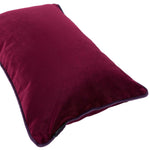 Load image into Gallery viewer, McAlister Textiles Matt Wine Red Velvet Cushion Cushions and Covers
