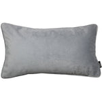 Load image into Gallery viewer, McAlister Textiles Matt Dove Grey Velvet Cushion Cushions and Covers Cover Only 50cm x 30cm