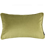Load image into Gallery viewer, McAlister Textiles Matt Lime Green Velvet Cushion Cushions and Covers Cover Only 50cm x 30cm