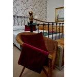 Load image into Gallery viewer, McAlister Textiles Matt Wine Red Velvet Cushion Cushions and Covers