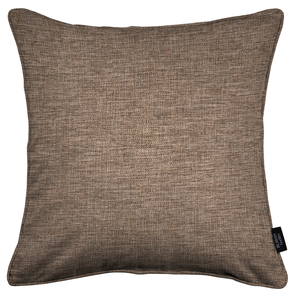 Albany Chocolate Brown Piped Cushion