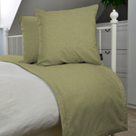 Load image into Gallery viewer, Albany Sage Green Bed Runners
