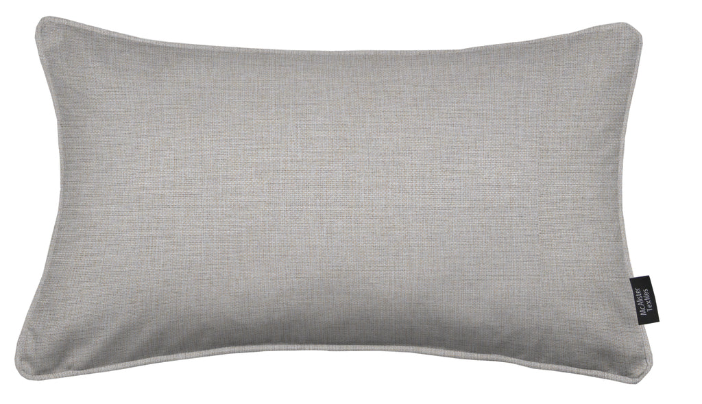 Albany Soft Grey Piped Cushion
