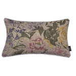 Load image into Gallery viewer, Blooma Purple, Pink and Ochre Floral Pillow
