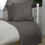 Load image into Gallery viewer, Capri Charcoal Bed Runners
