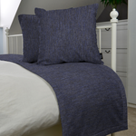 Load image into Gallery viewer, Capri Navy Blue Bed Runners

