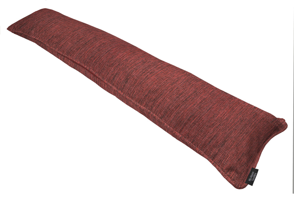 McAlister Textiles Capri Red Draught Excluders Draught Excluders