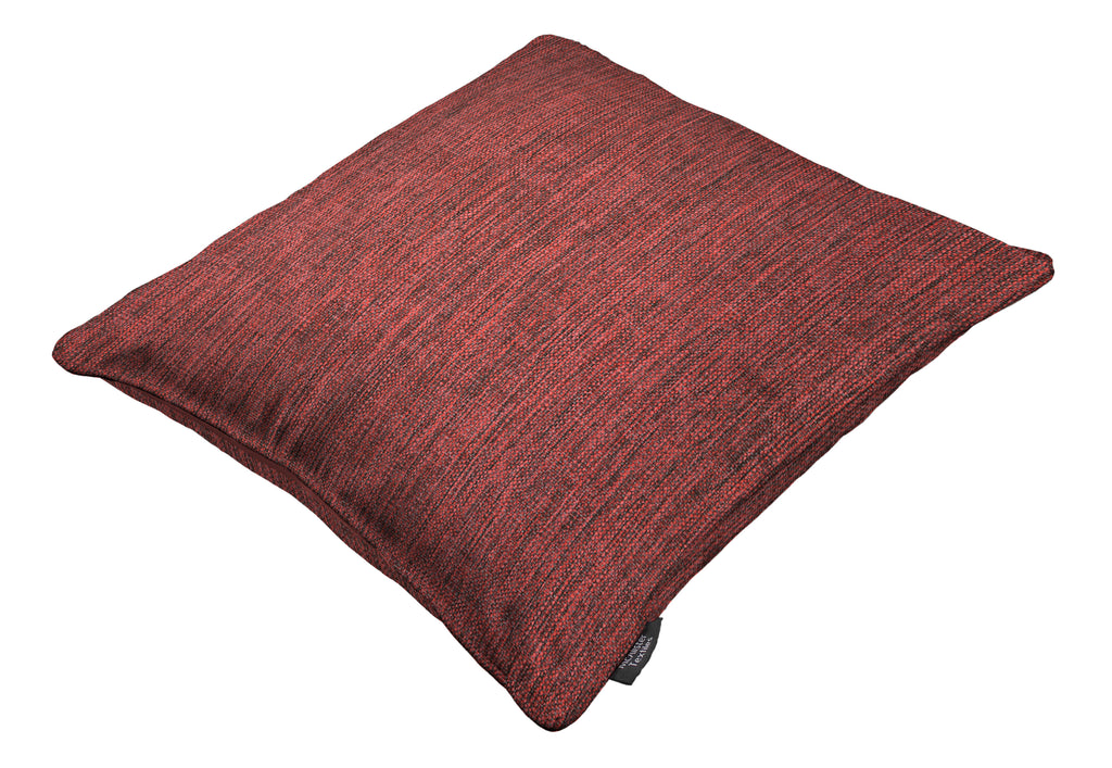 Capri Red Piped Cushion