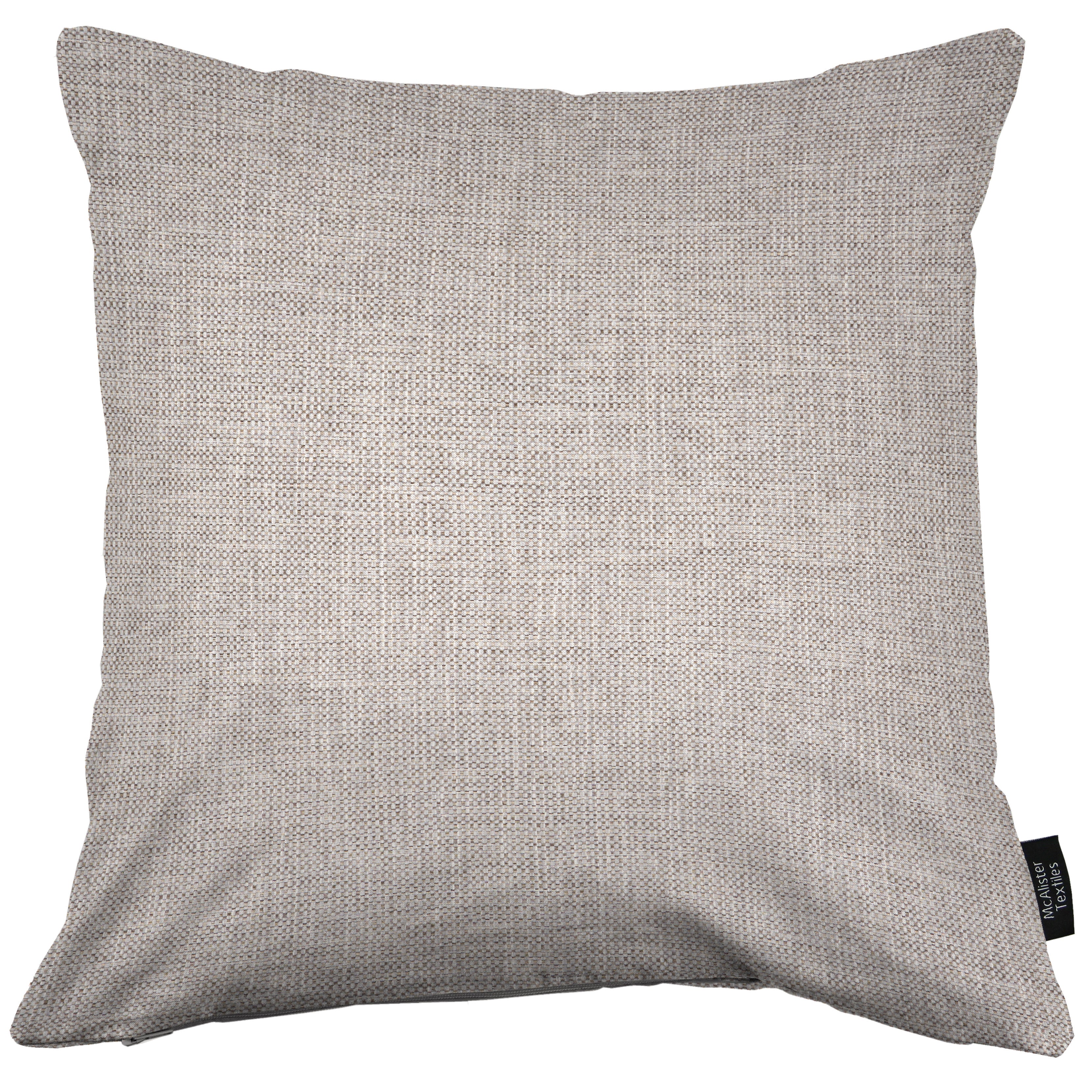 Capri Soft Grey Plain Cushion