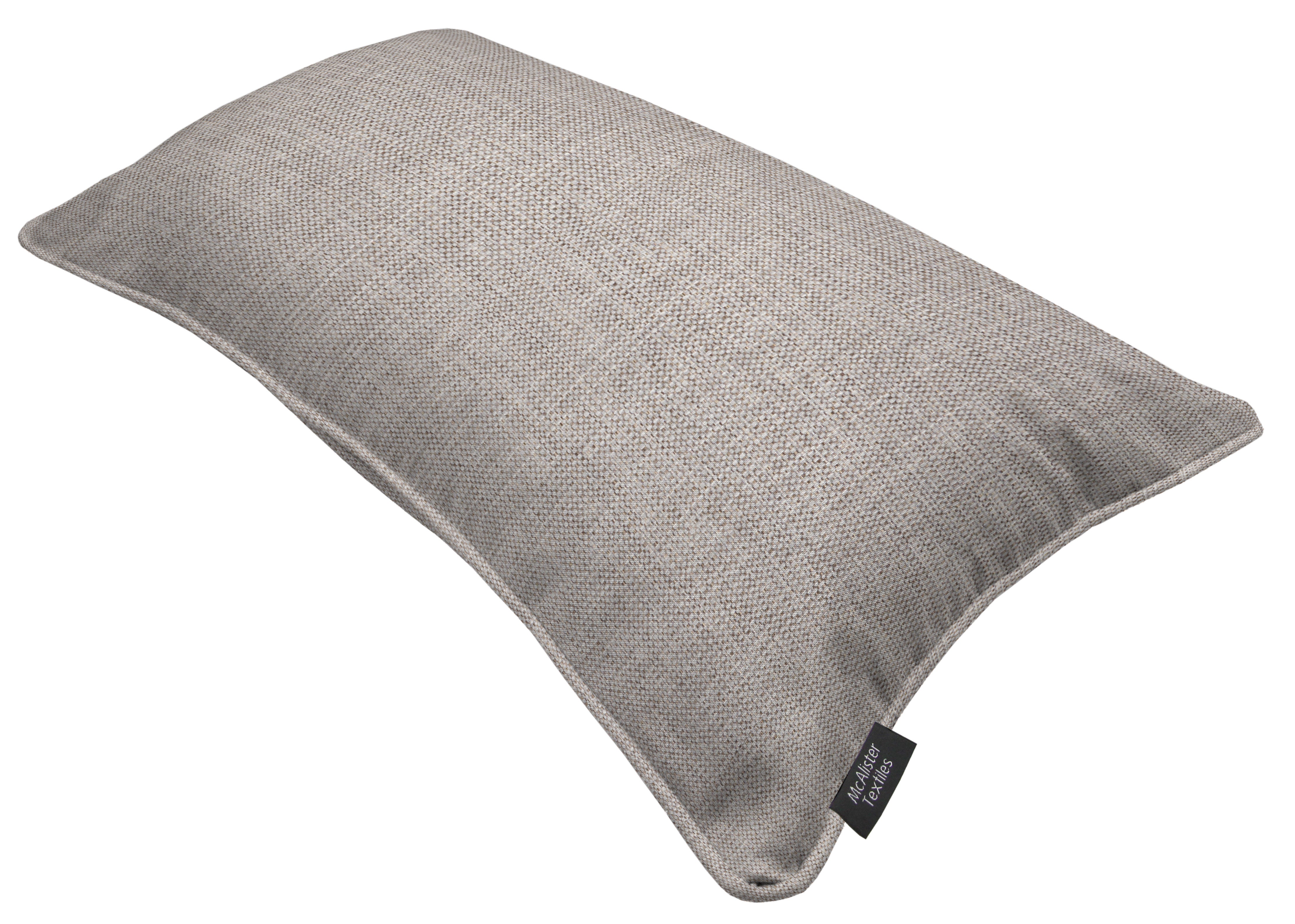 Capri Soft Grey Piped Cushion