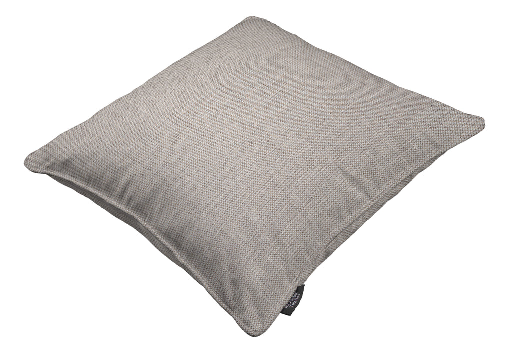 Capri Soft Grey Piped Cushion