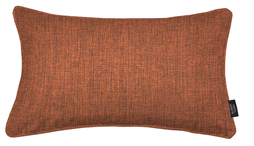 Capri Terracotta Piped Cushion