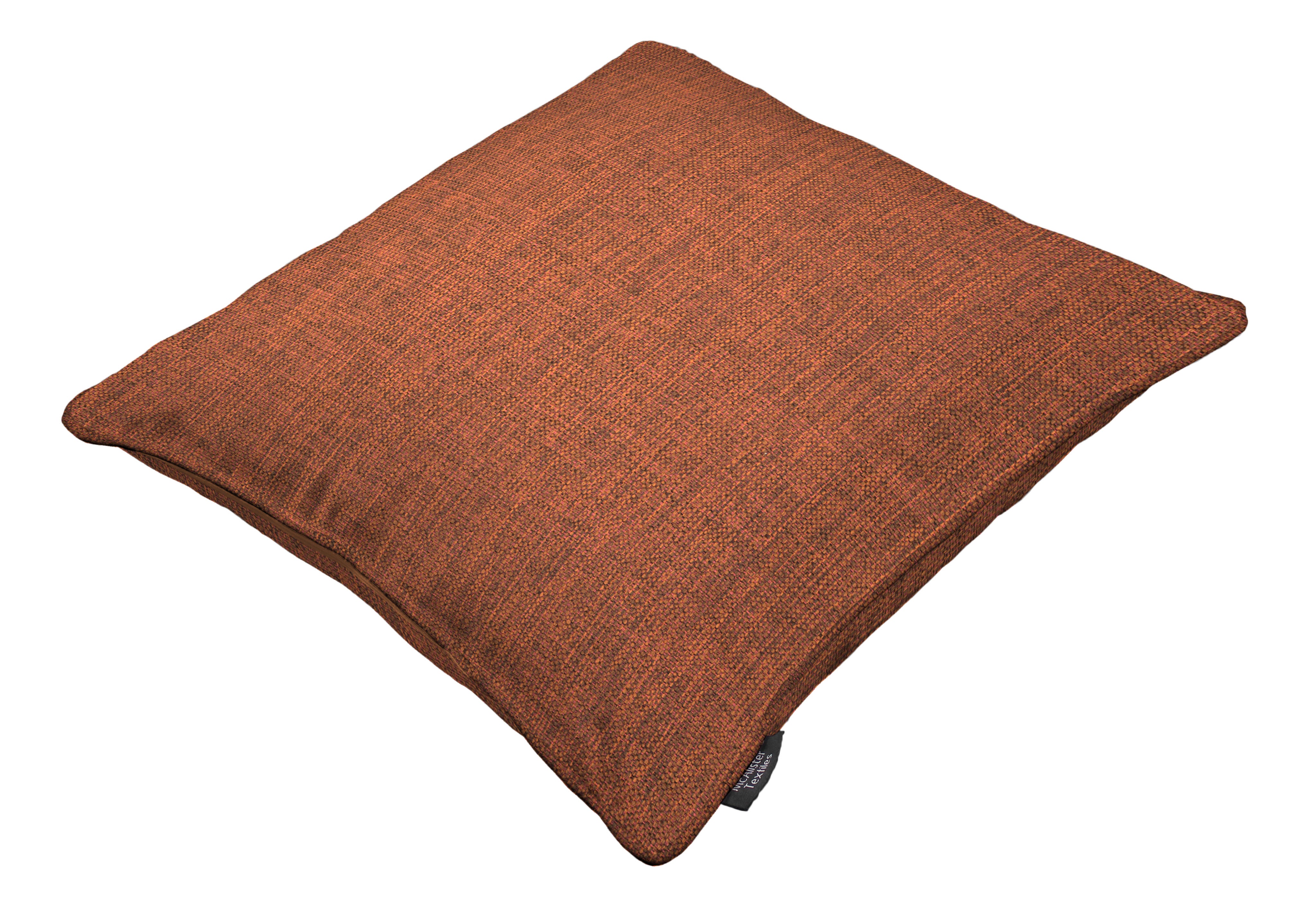 Capri Terracotta Piped Cushion