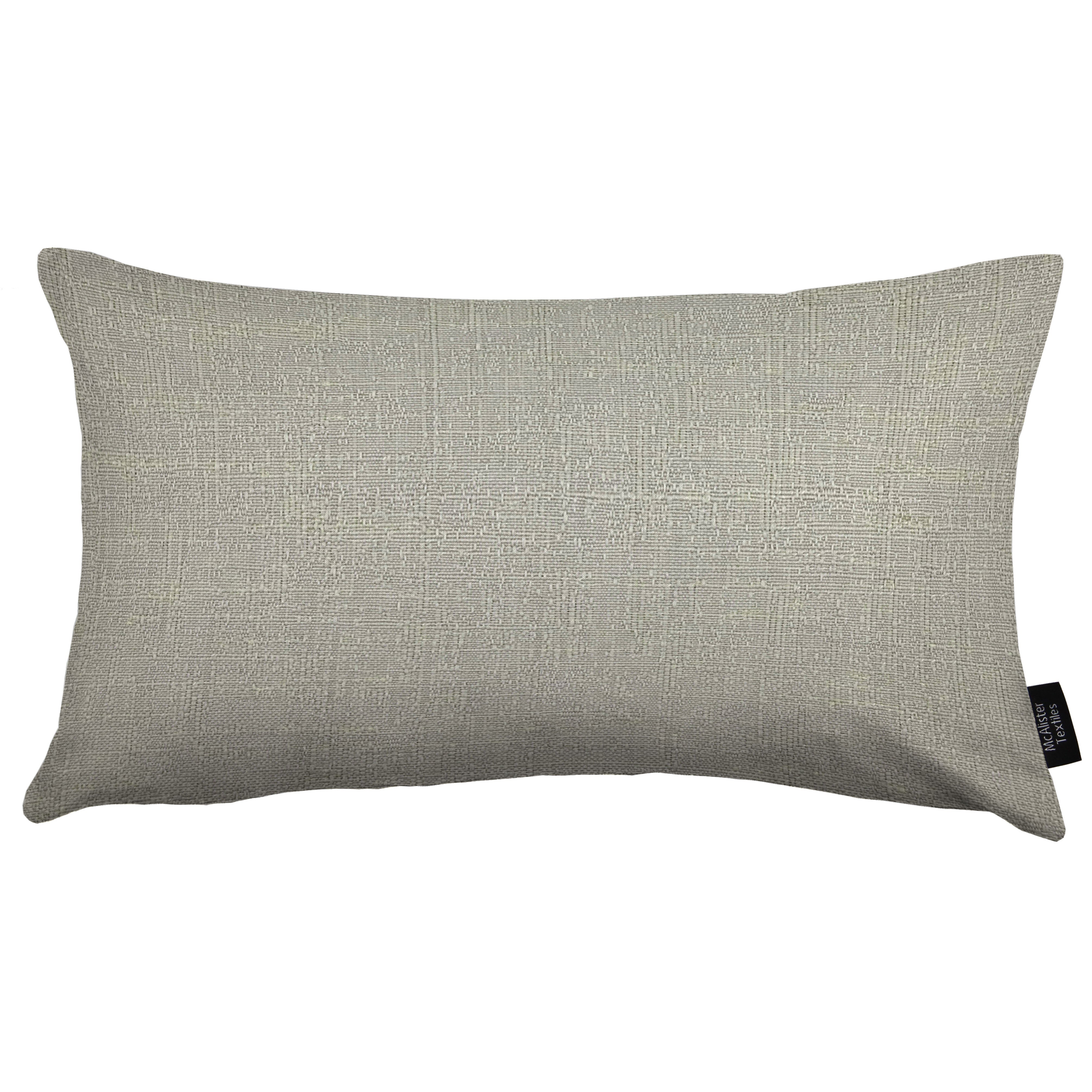 Harmony Dove Grey and Pink Plain Pillow