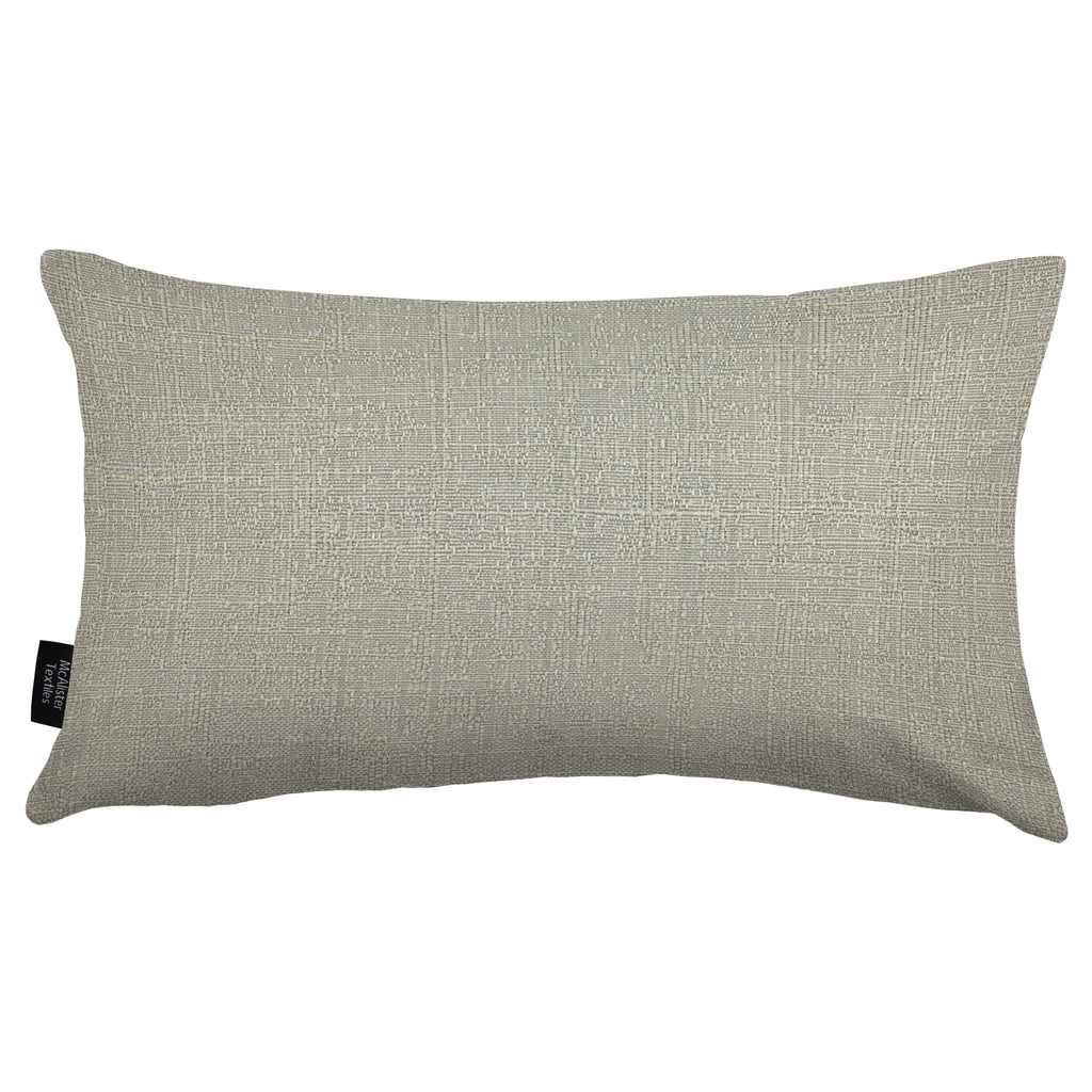 Harmony Charcoal and Dove Grey Plain Pillow