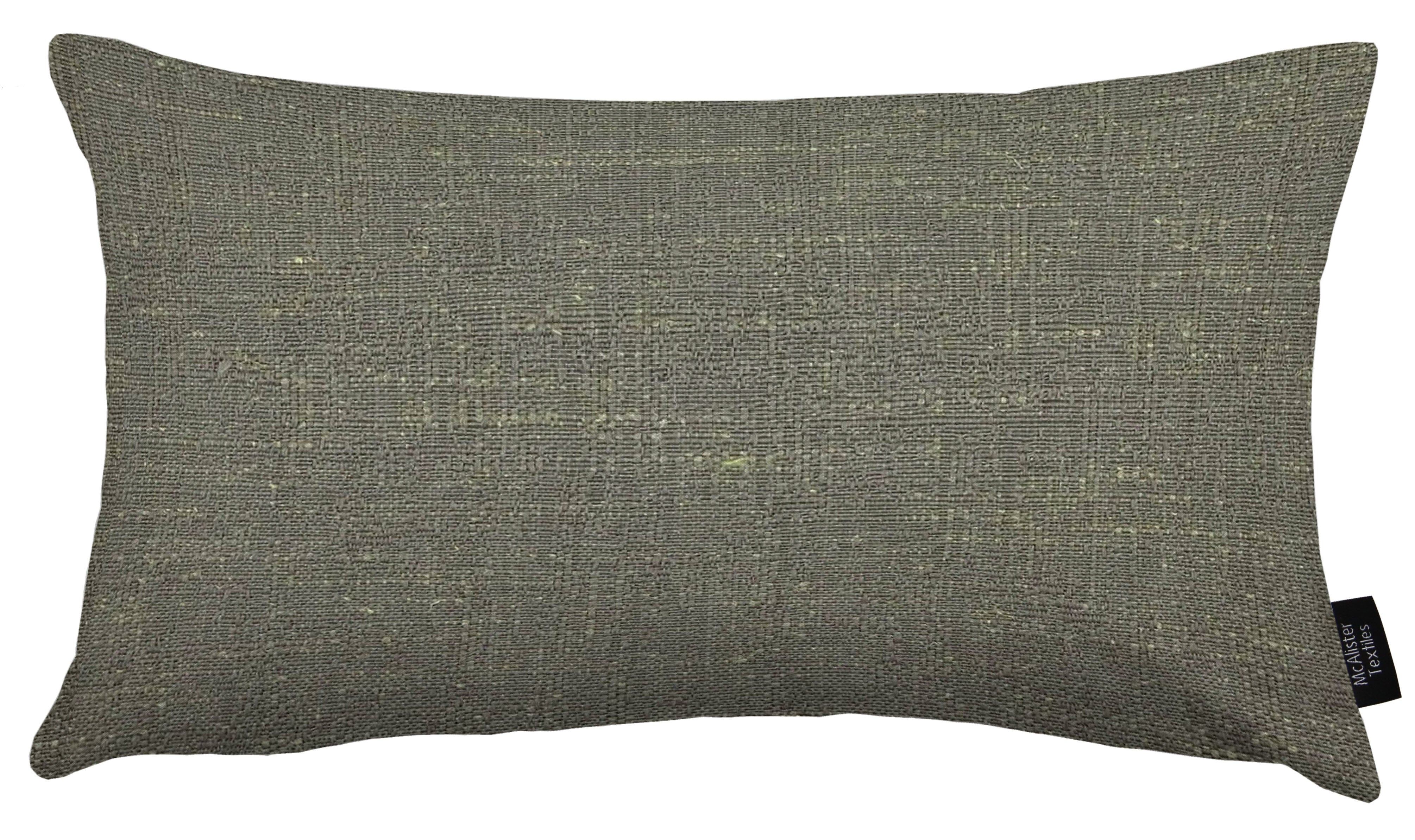 Harmony Charcoal and Dove Grey Plain Pillow