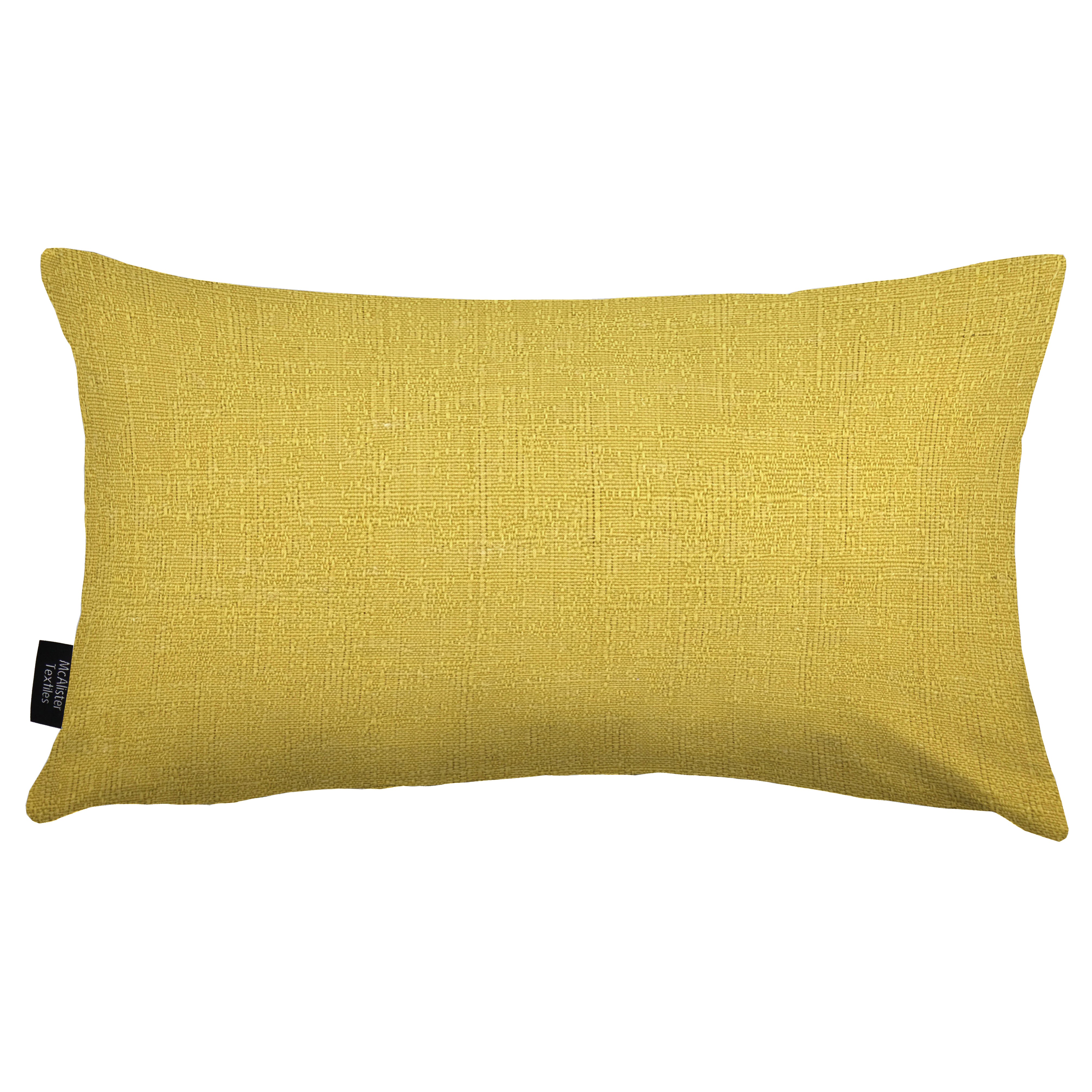 Harmony Mocha and Yellow Ochre Plain Pillow
