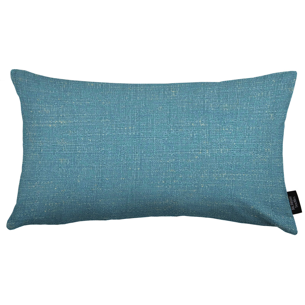 Harmony Teal and Sage Green Plain Pillow