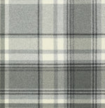 Load image into Gallery viewer, Heritage Charcoal Grey Tartan Throws &amp; Runners
