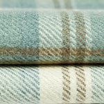 Load image into Gallery viewer, Heritage Duck Egg Blue Tartan Throws &amp; Runners
