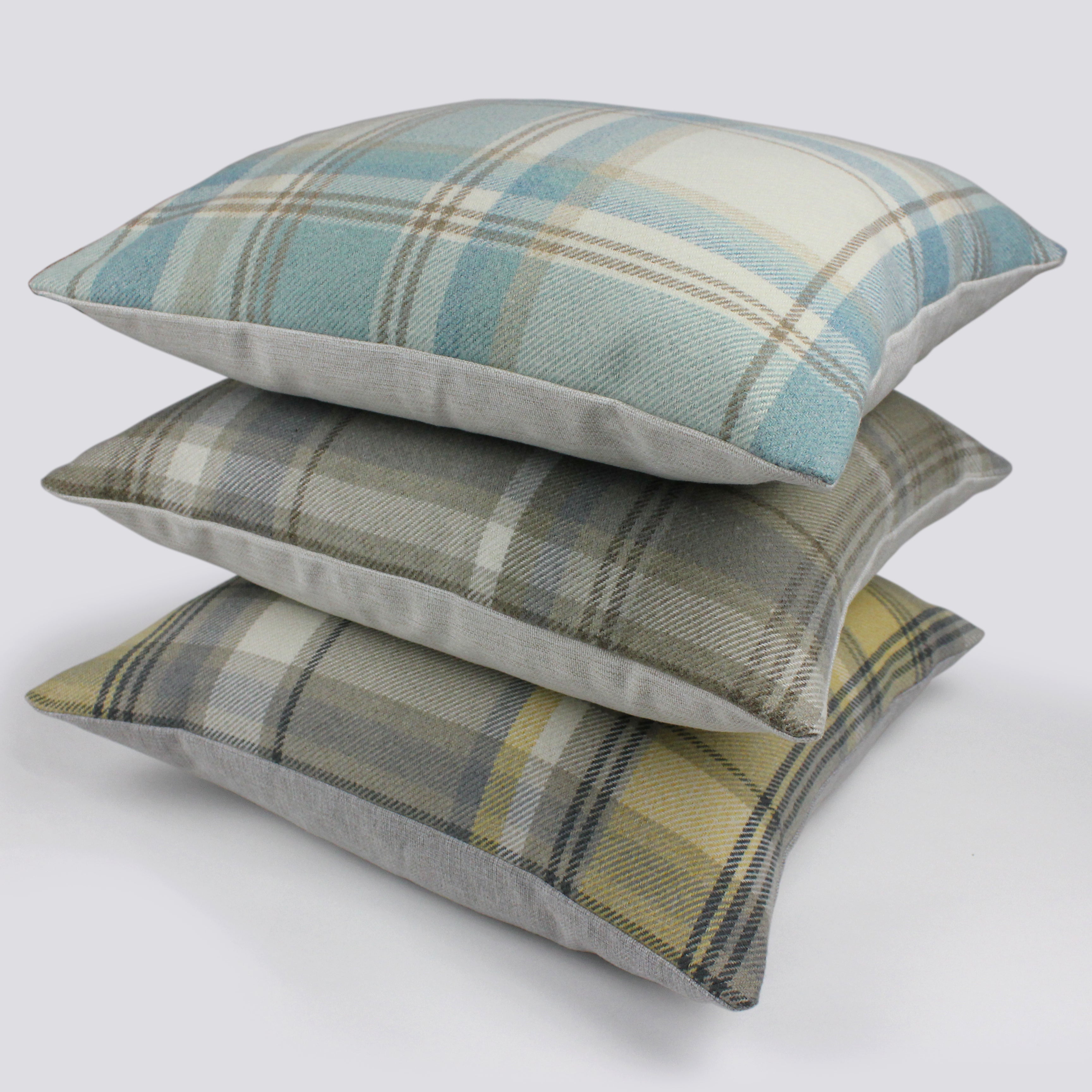 Heritage-Albany Duck Egg Blue Double sided Cushion