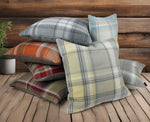 Load image into Gallery viewer, Heritage-Albany Purple and Green Double sided Cushion
