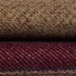 Load image into Gallery viewer, Heritage-Albany Purple and Green Double sided Cushion
