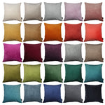 Load image into Gallery viewer, Matt Rust Red Velvet Modern Look Plain Cushion
