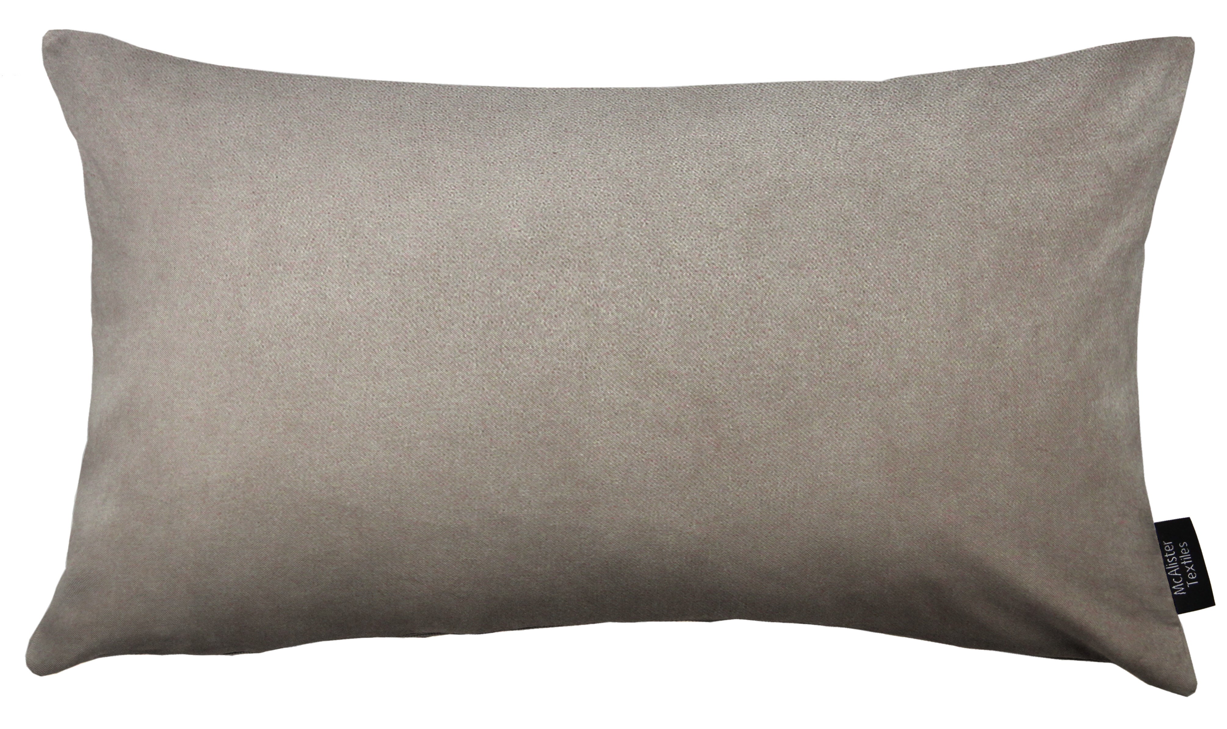 Matt  Beige Velvet Modern Look Plain Cushion