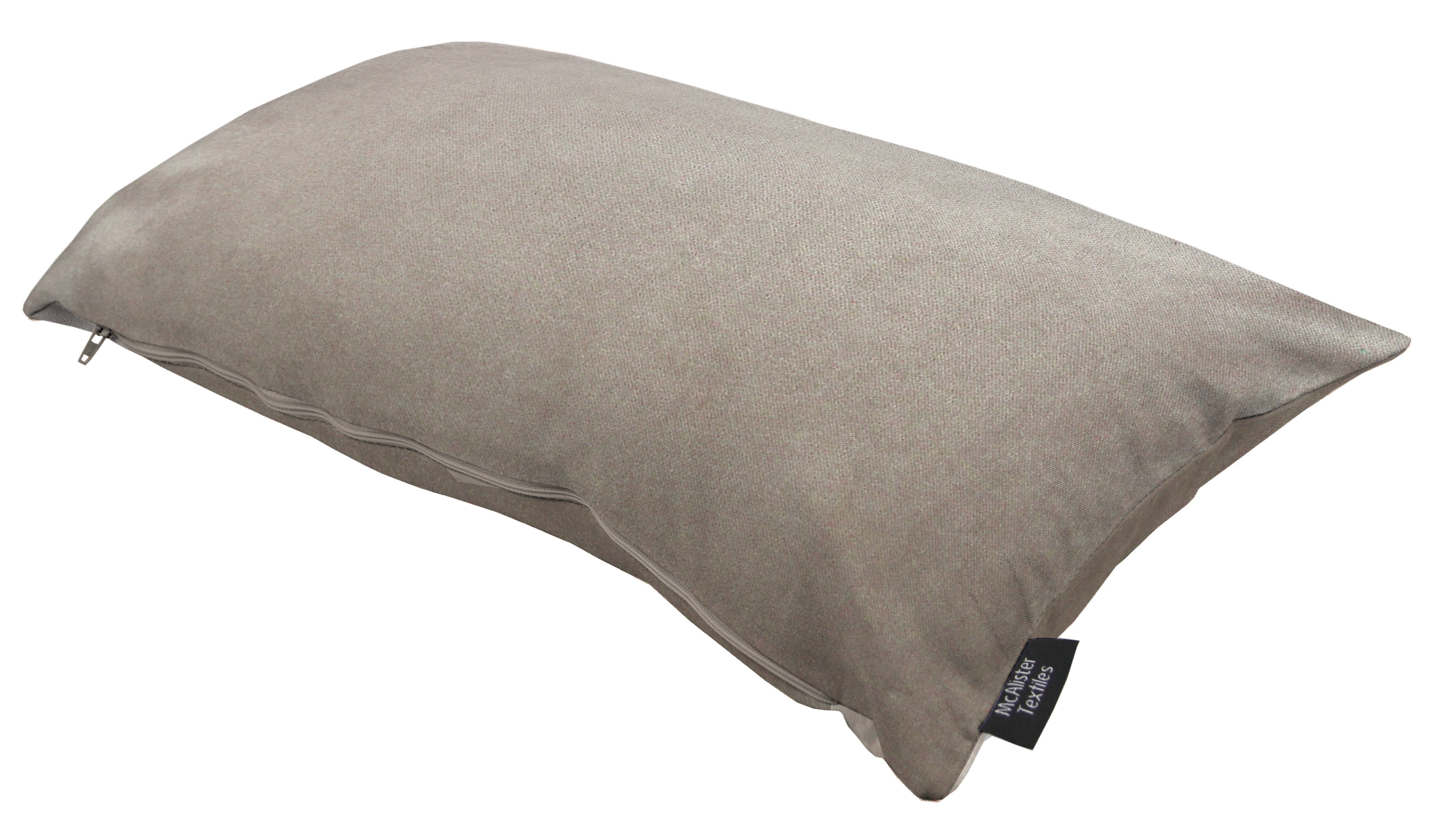 Matt  Beige Velvet Modern Look Plain Cushion