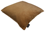 Load image into Gallery viewer, Matt Caramel Velvet Modern Look Plain Cushion
