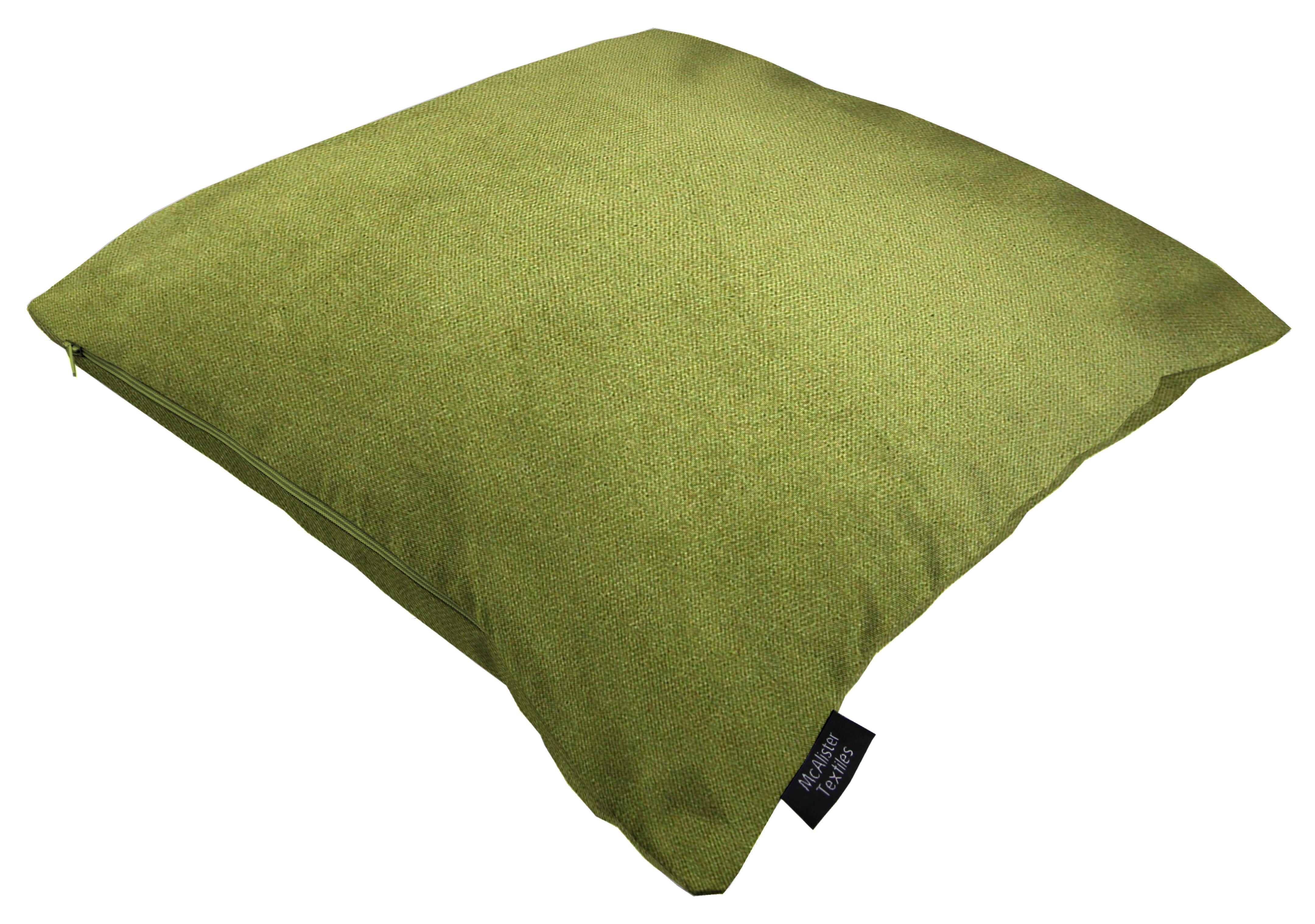 Matt Fern Green Velvet Modern Look Plain Cushion