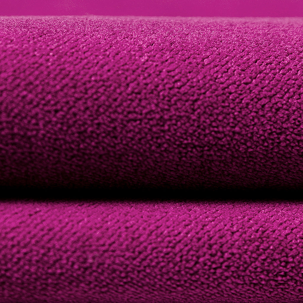 Matt Fuchsia Velvet Modern Look Plain Cushion