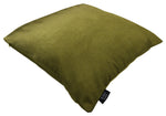 Load image into Gallery viewer, Matt Lime Green Velvet Modern Look Plain Cushion
