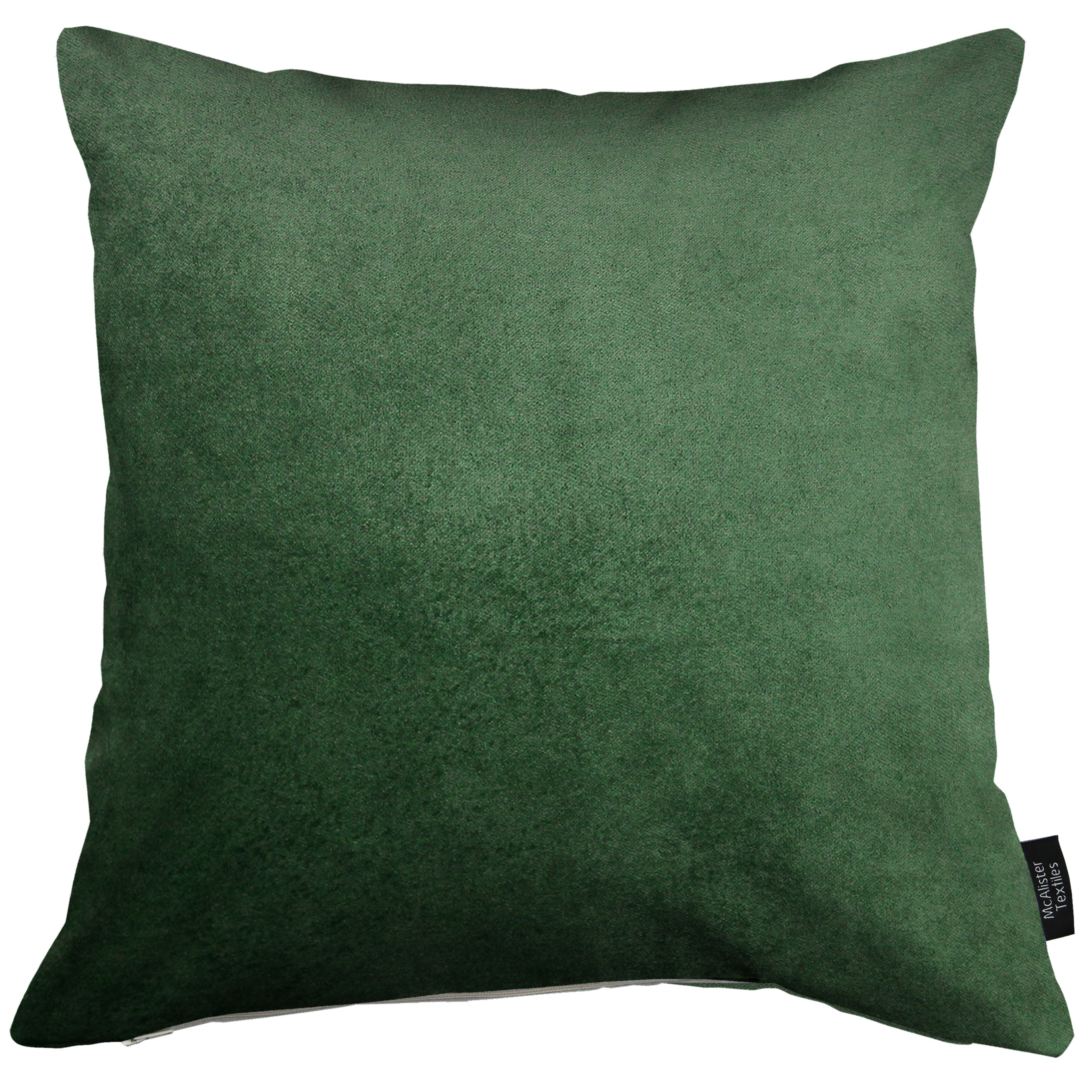 Matt Moss Green Velvet Modern Look Plain Cushion