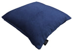 Load image into Gallery viewer, Matt Navy Blue Velvet Modern Look Plain Cushion
