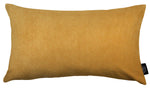 Load image into Gallery viewer, Matt Ochre Yellow Velvet Modern Look Plain Cushion
