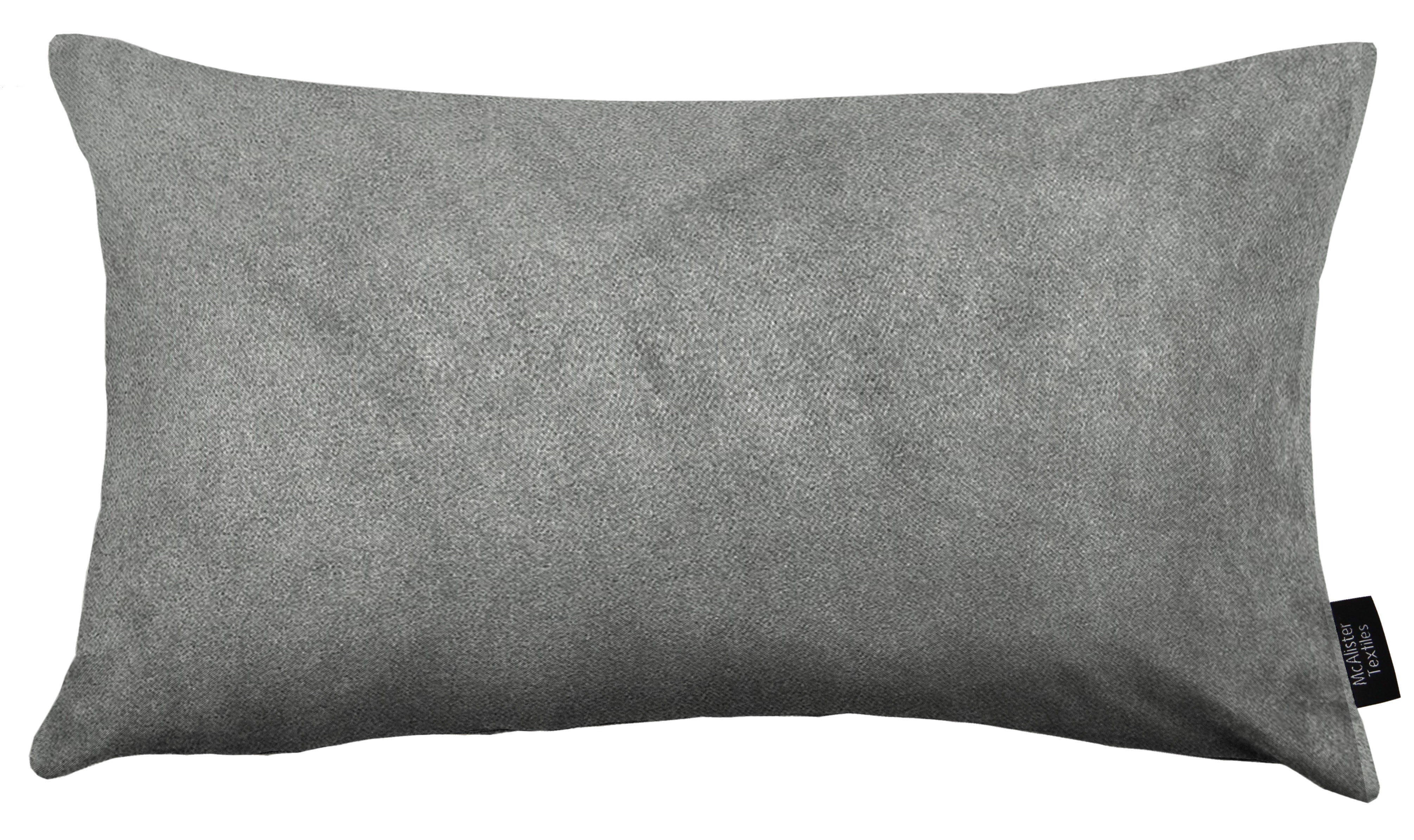 Matt Silver Grey Velvet Modern Look Plain Cushion